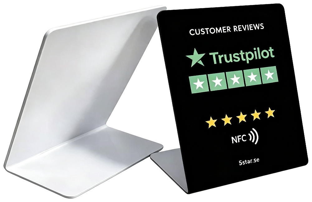 NFC-bordsställ Trustpilot